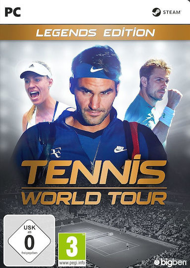 Tennis World Tour Легенди Издание PC Игра