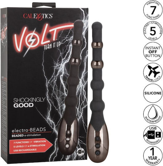 Calexotics Volt Electro Beads για Ηλεκτροδιέγερση Black