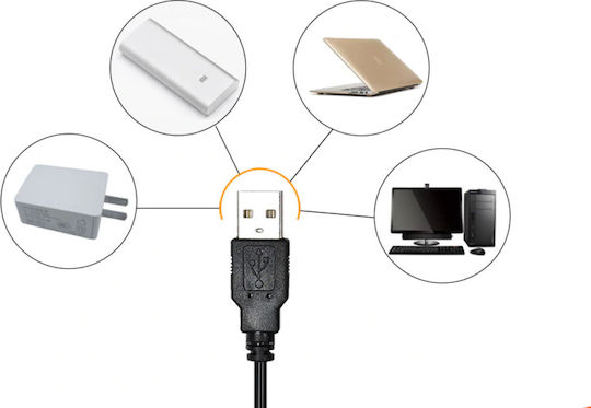 Ringlicht LED USB Stativ 2,2m Ringlicht 26cm 2500 - 4500K mit Bodenstativ und Handyhalter