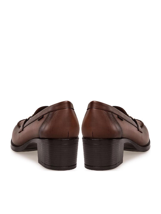 Pantofi cu toc Dark Tabbac
