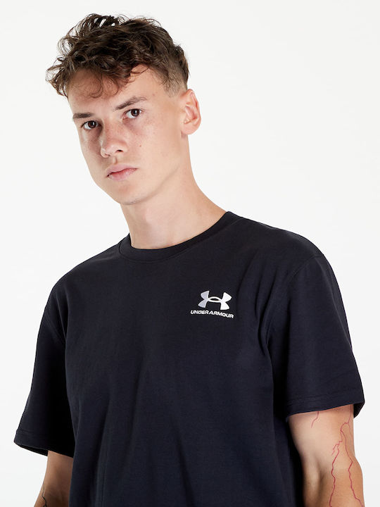 Heavyweight T-shirt Μαύρο