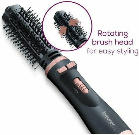 Beurer Ceramic Electric Brush with Air & Rotating Head for Curls 1000W