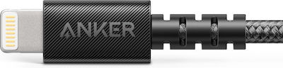 Anker Powerline Select+ Geflochten USB-A zu Lightning Kabel Schwarz 1.8m (A8013H12)