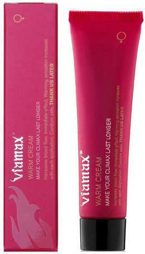 Viamax Warm Stimulation Creme für Frauen 15ml