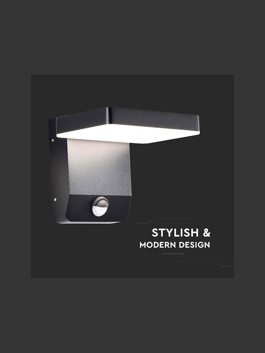 V-TAC Wall-Mounted Outdoor Ceiling Light LED IP65 17W with Natural White Light 17.8x17x16εκ.