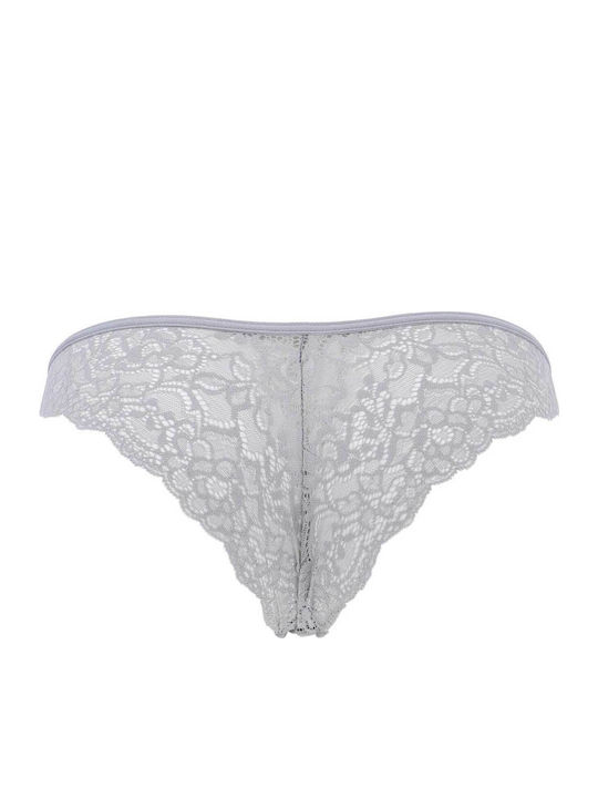 Essentials Smart Βαμβακερά Γυναικεία Brazil 2Pack με Δαντέλα Grey/Navy