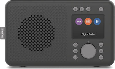 Pure Elan Tabletop Radio Battery DAB+ with Bluetooth Black