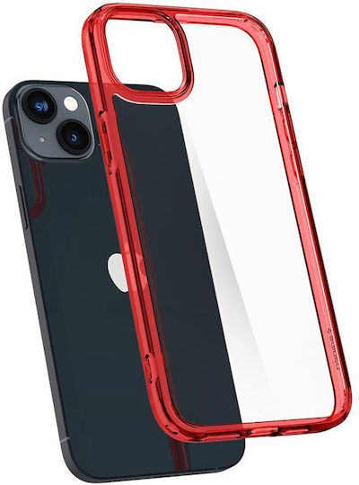 Spigen Ultra Hybrid Back Cover Plastic 2mm Red Crystal (iPhone 14)