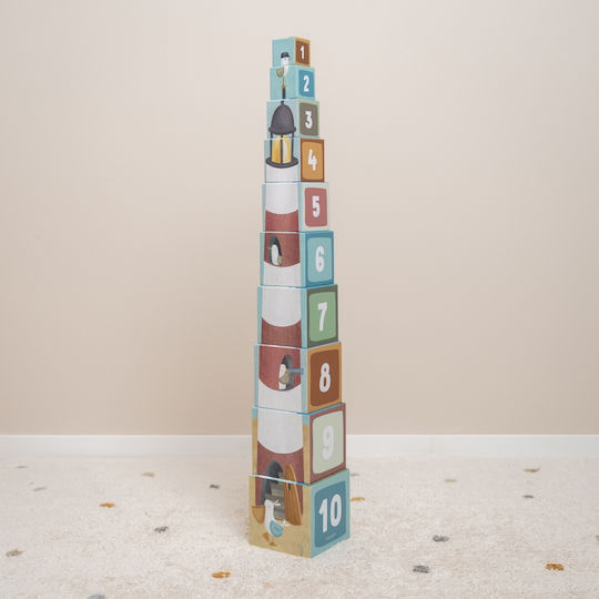 Little Dutch Stacking Toy Sailors Bay for 18++ Months