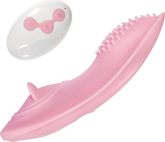 Kinksters Mini Κλειτοριδικός Δονητής με Απομακρυσμένο Έλεγχο Strap On Vibrator Pink