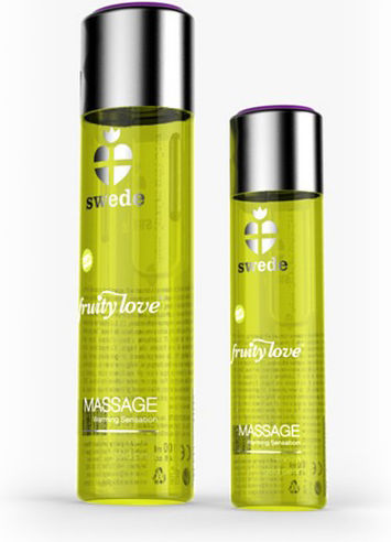 Swede Fruity Love Massage Oil with Scent Vanilla Gold Pear 60ml