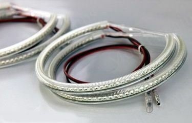 Car Headlight Angel Eye Ring 12V Volkswagen Golf White Color
