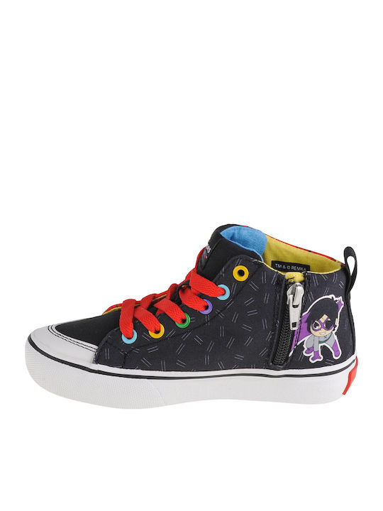 Street Fame Kinder Sneakers Hoch Rot