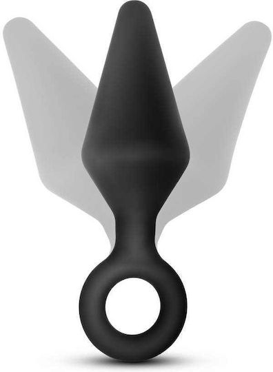 Dream Toys Anal Adventures Platinum Πρωκτική Σφήνα Medium Μαύρη