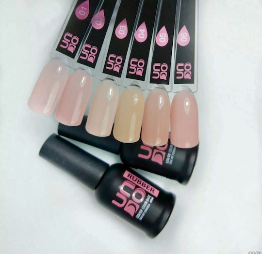 Uno Professional 02 Base Coat για Ημιμόνιμα Βερνίκια Rubber 8ml