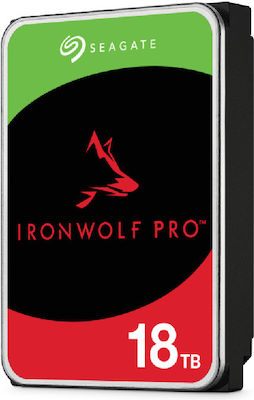 Seagate IronWolf Pro 18TB HDD Hard Disk 3.5" SATA III 7200rpm cu 256MB Cache pentru NAS