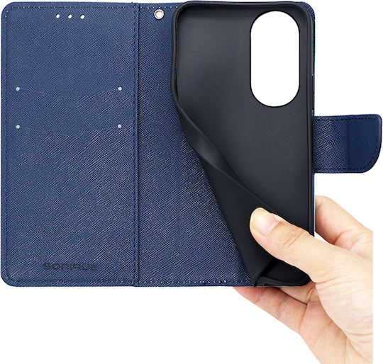 Sonique Trend Wallet Synthetic Leather Veraman / Dark Blue (Huawei P50 Pro)