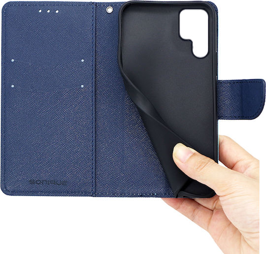 Sonique Trend Wallet Δερματίνης Σιέλ / Σκούρο Μπλε (Galaxy S22 Ultra 5G)