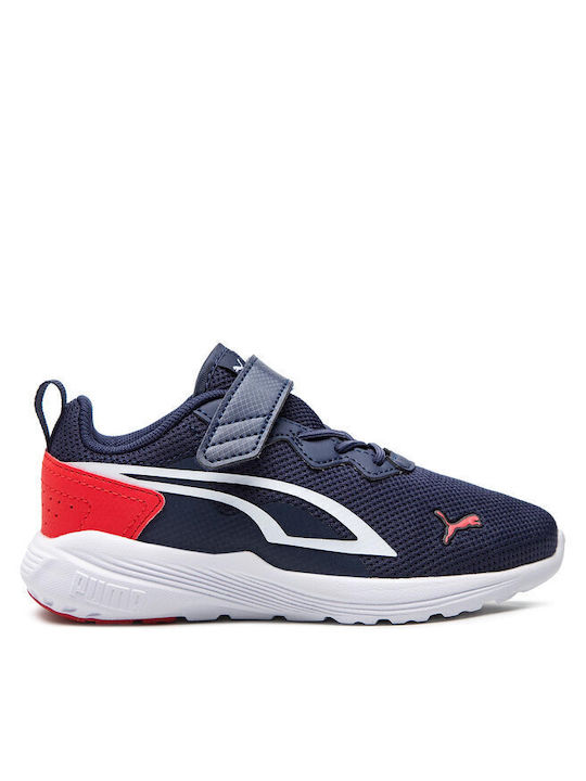 Puma Παιδικά Sneakers High All-Day Active Navy Μπλε