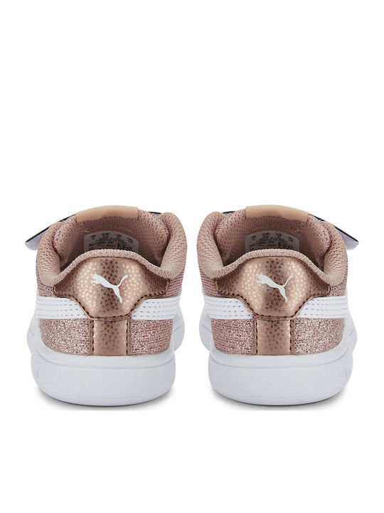 Smash Παιδικά Sneakers με Σκρατς Ροζ