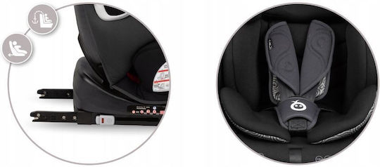 Momi Tordi Καθισματάκι Αυτοκινήτου με Isofix Black 0-36 kg