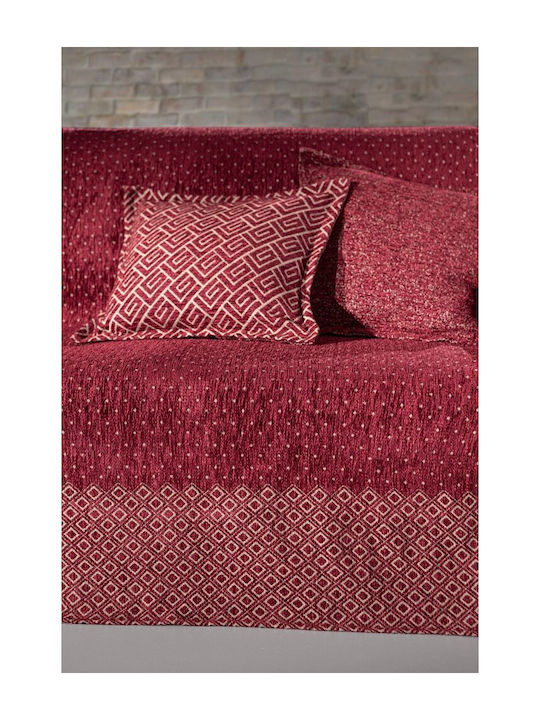 Guy Laroche Armchair Throw Libra 150x180cm Burgundy