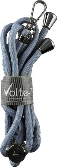 Volte-Tel VT14 Каишка за врата за Мобилни Телефони Γκρι Ανοιχτό 8318238