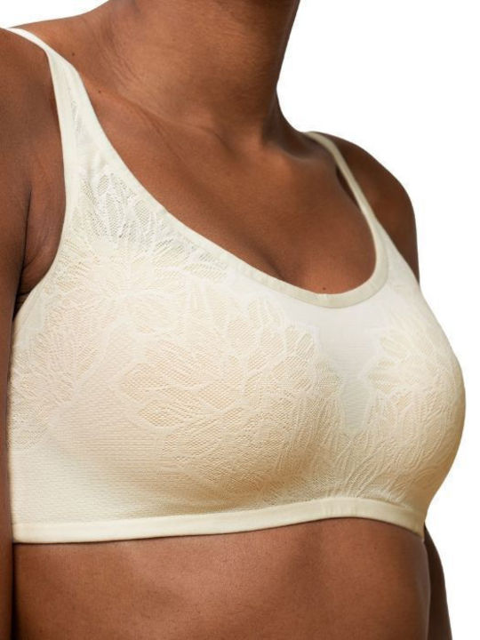 Fit Smart P EX Women's Bra with Light Padding Beige