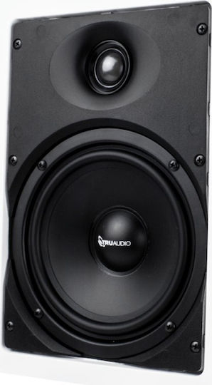 Truaudio Ghost IWP-6 Εντοιχιζόμενο Ηχείο 100W (Τεμάχιο) Μαύρο