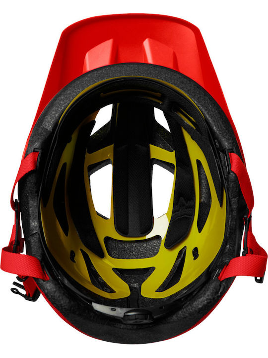 Fox Mainframe Fahrradhelm Berg mit MIPS Schutz Rot