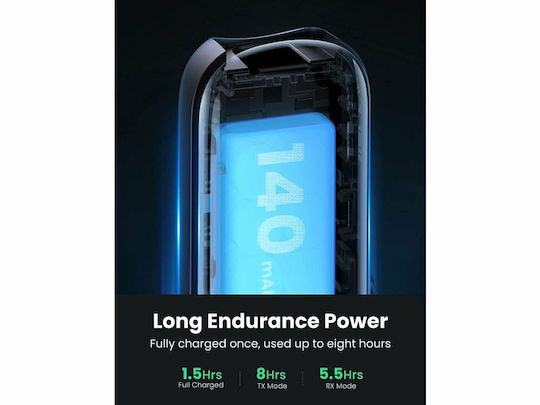 Ugreen CM403 Bluetooth 5.0 Empfänger / Sender mit Olivenerntestangen-Ausgang 3,5 mm Klinke