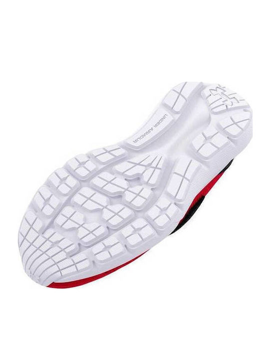 Surge 3 Kids Sports Shoes Running with Hoop & Loop Closure Red