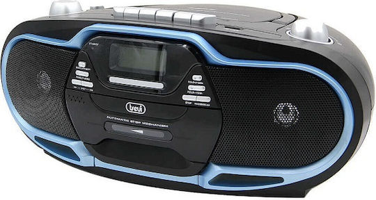 Trevi CMP 574 Sistem Portabil Audio Cu CD MP3 USB Albastru