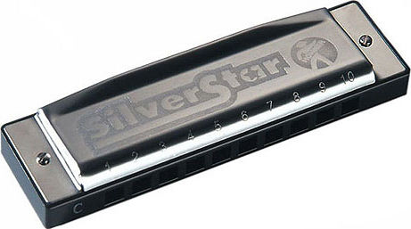 Hohner Diatonisch Mundharmonika Silver Star G 504/20 Tonart G (Sol) Major