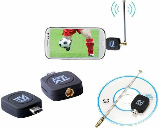 ZC56300 TV Tuner για Smartphone/Tablet με Επίγειο Δέκτη DVB-T και σύνδεση micro USB