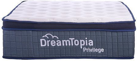 HomeMarkt Dreamtopia Privilege Single Anatomic Saltea Față-verso 90x190x29cm cu Suprapozabil