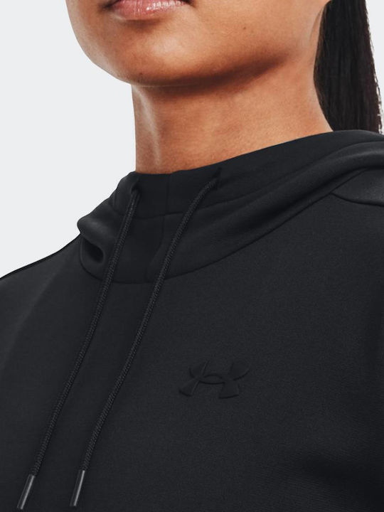 Women's Sweatshirt Hooded Black