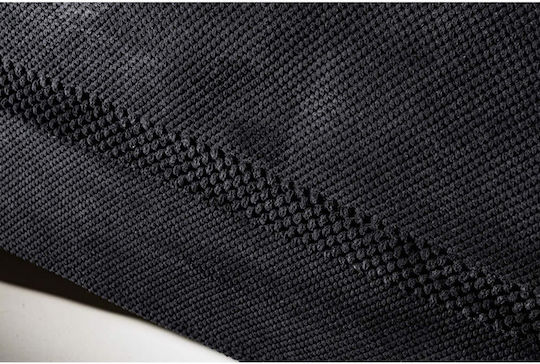 Guy Laroche Rubicon Four-Seater Sofa Throw 170x350cm Black