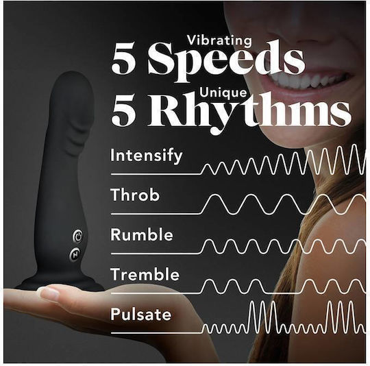 Blush Impressions Amsterdam Δονητής G-Spot Vibrator 17cm Μαύρος