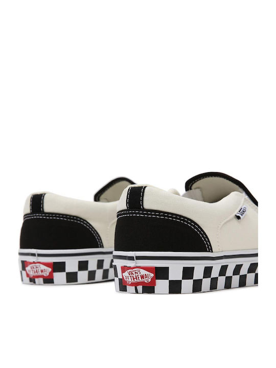 Asher Πάνινα Ανδρικά Slip-On Μαύρα