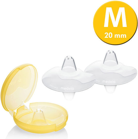 Medela Πλενόμενα Ψευδοθηλές Contact Medium 2τμχ