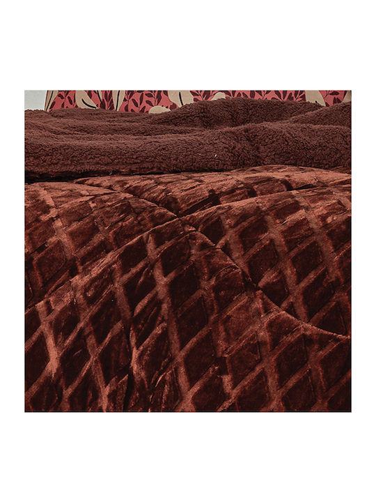 Palamaiki Duvet Cover Queen 220x240cm Nadine Bordeaux