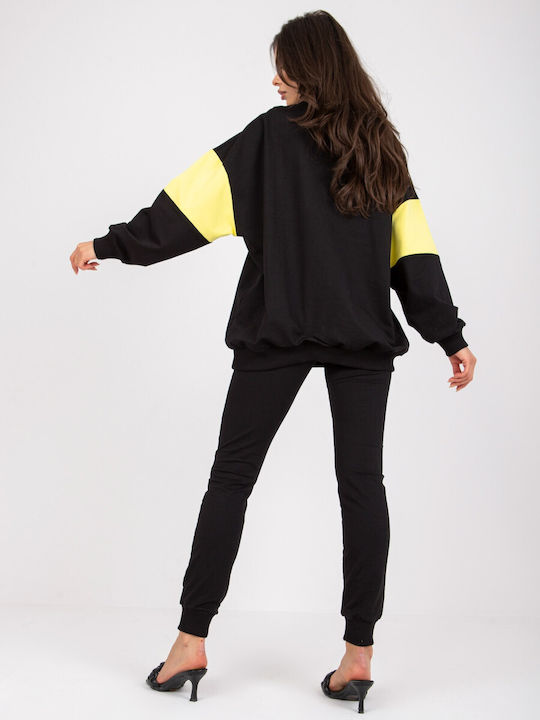 Fancy Set Women's Sweatpants Black / Yellow