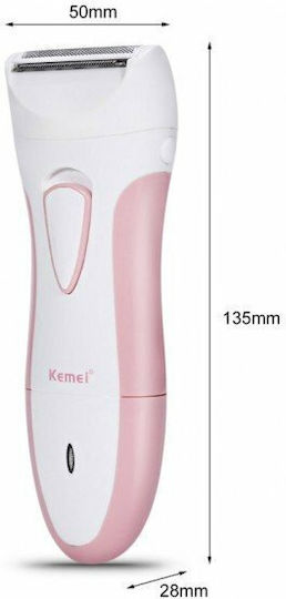 Kemei KM-5001 Περιστρεφόμενη Ξυριστική Μηχανή Σώματος Επαναφορτιζόμενη / Με Καλώδιο