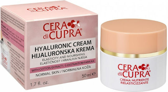 Cera di Cupra Nutriente 24ωρη Ενυδατική & Συσφικτική Κρέμα Προσώπου Ημέρας με Υαλουρονικό Οξύ 50ml