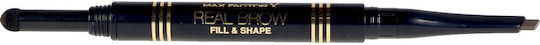 Max Factor Real Brow Fill & Shape Μολύβι για Φρύδια Deep Brown