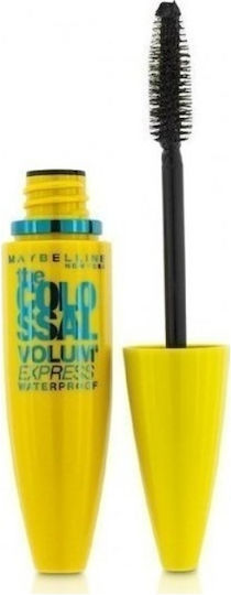 Maybelline The Colossal Volum Express Водоустойчив Маскара за Обем Glam Black 9.5мл