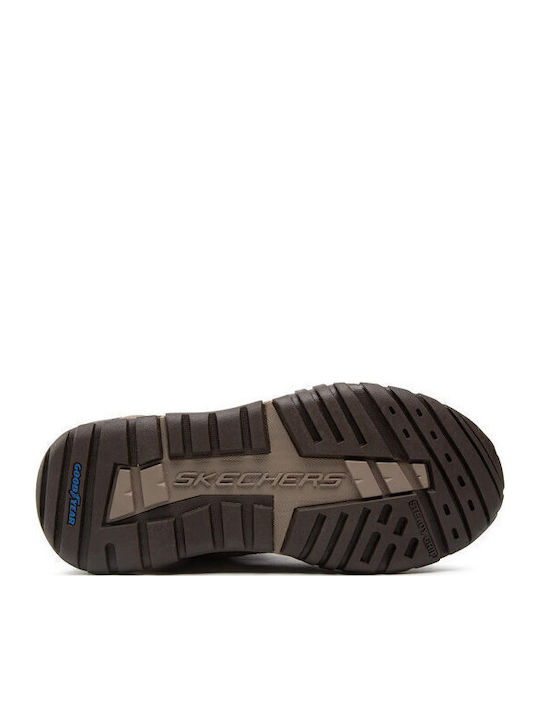 Skechers Percival Men's Hiking Shoes Waterproof Brown