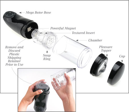 Pipedream Mega Bator Mouth Masturbator RD298