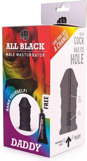 All Black Masturbator Daddy Masturbator D-229322 Black